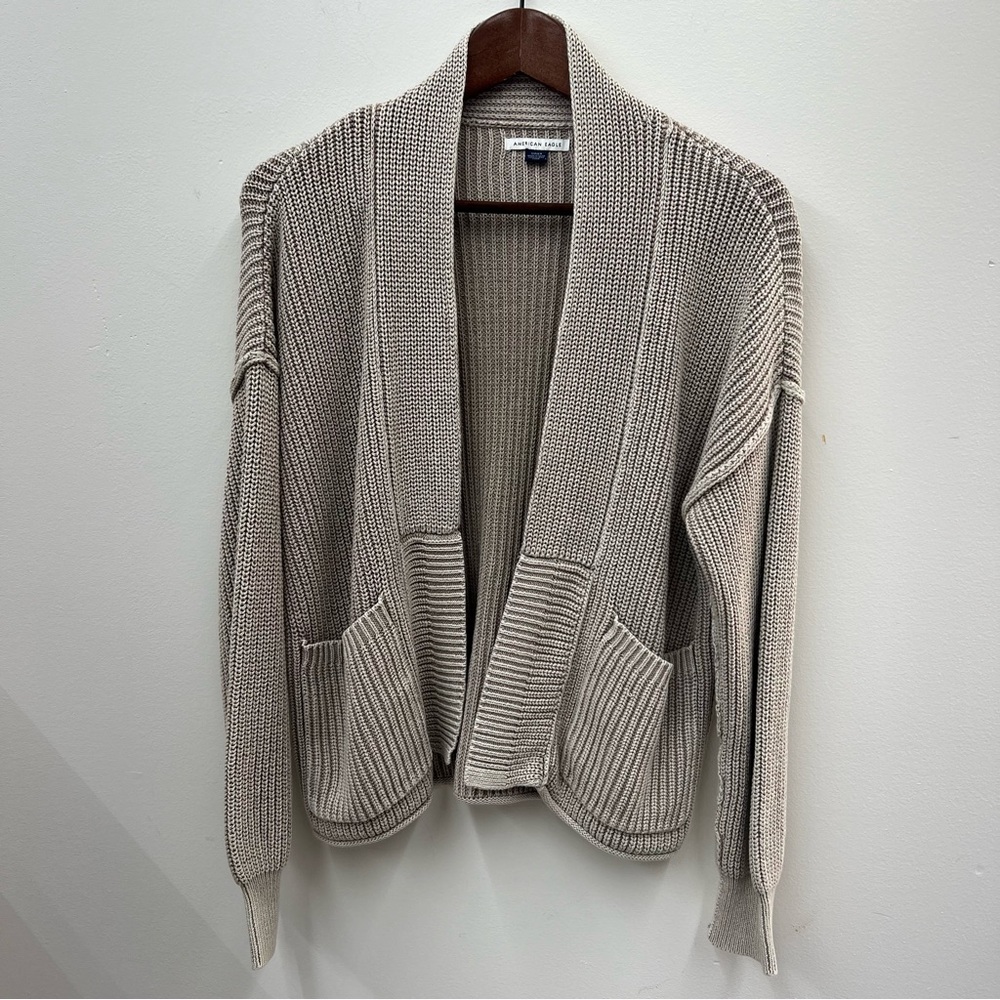 American Eagle open front knit cardigan